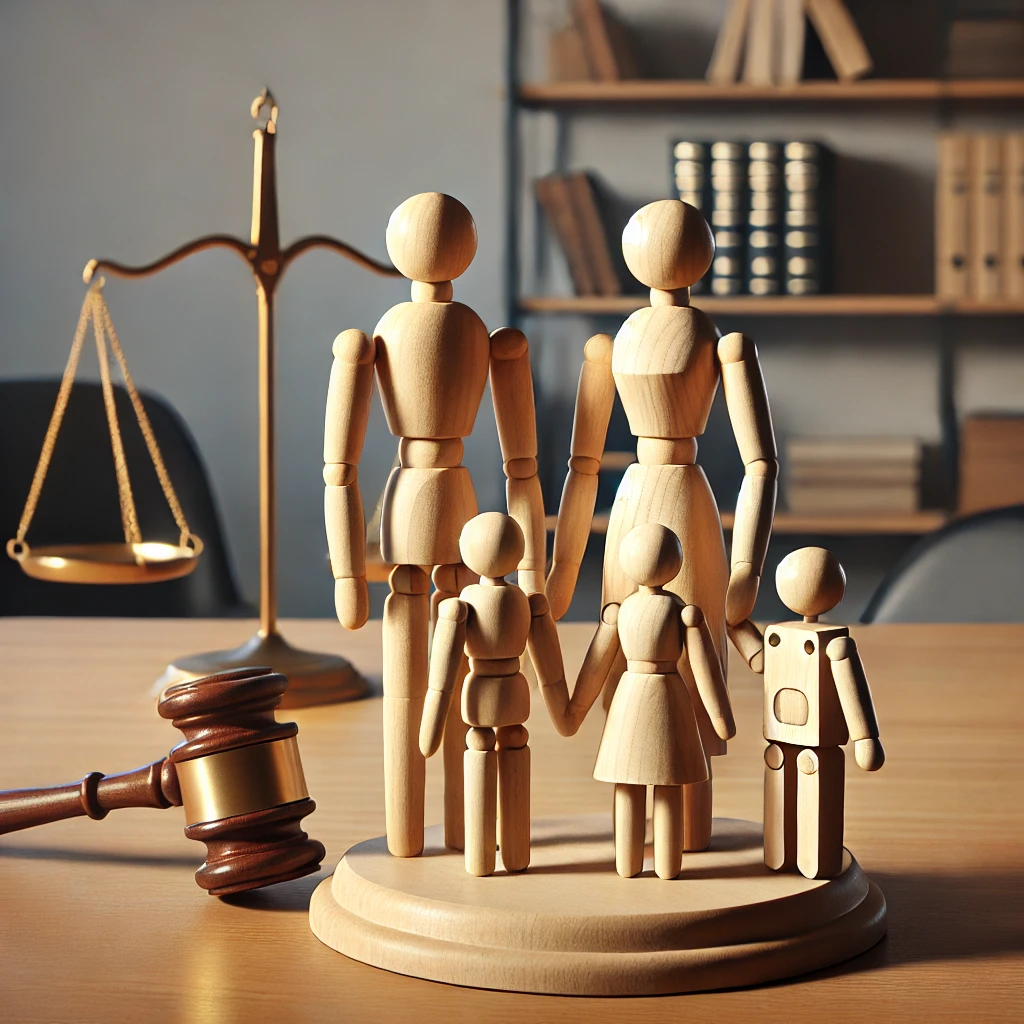Illustration droit de la famille