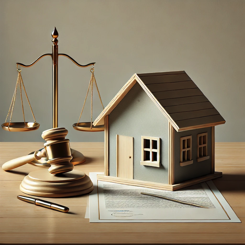 Illustration droit immobilier