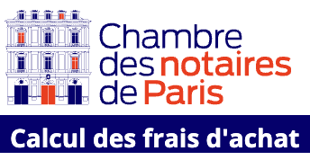 Calculateur de frais d'achat immobilier (Chambre des Notaires de Paris)